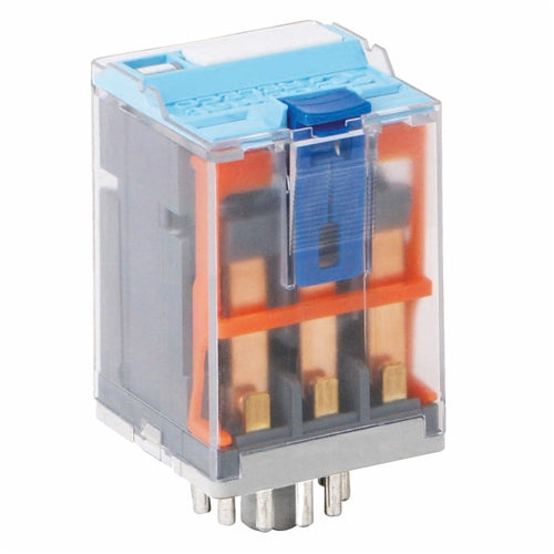Releco C3-A30X/DC24V Relay 24VDC 3PDT 11 Pin Octal, 10A@250VAC/30VDC with LED Indicator