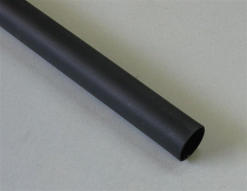 CHWT20BLK Black Heat Shrink Tubing 20mm/0.8" Diameter 3:1 Shrink Ratio, Dual Wall / Adhesive Liner (4ft) Direct Burial