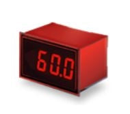 Murata DMS-20PC-1-Fm-C LED AC Line Frequency Meter 47Hz-99HZ85VAC-140VAC (120V) Self Powered