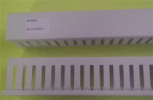 Wieland Wire Finger Duct 2 Meter White with Cover (1.5" x 2") DNG50037W Mfr# 34.286.5037.2