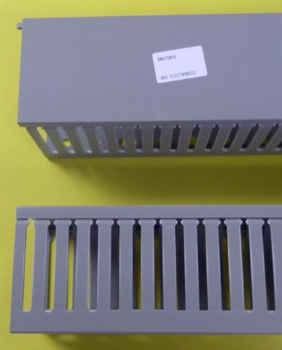 Wieland Wire Finger Duct 2 Meter Gray with Cover (3" x 3") DNG75075 Mfr# 34.286.7575.0