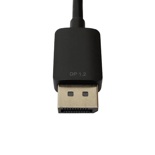 Phantom Cables DP-HD100-06 Display Port 1.2 Male to HDMI Male Cable, 4k@60Hz, HDR, Cec, HDCP2.2, 32AWG Black, 6ft