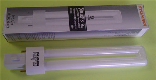 Dainolite DS-9W Compact Fluorescent Replacement Bulb 9W 580 Lumen 2 Pin G23 Base Compatible with Dainolite DMAG1AAA