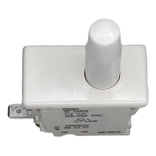 ZF Electronics E6900A0 Interlock Switch with Pin Plunger, SPDT NO/NC, 10A@125VAC/250VAC, QC Terminals, Micro Switch