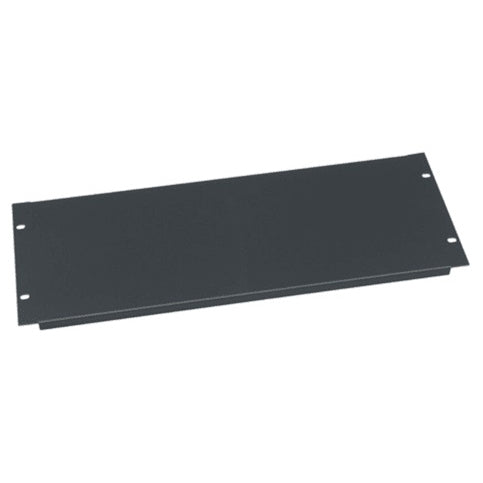 Middle Atlantic EB4 4U Flanged Blank Rack Panel, Steel
