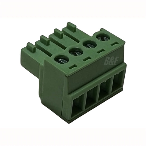 Adamtech EBK-04-B 3.81mm 4 Position Euro Plug / Terminal Block