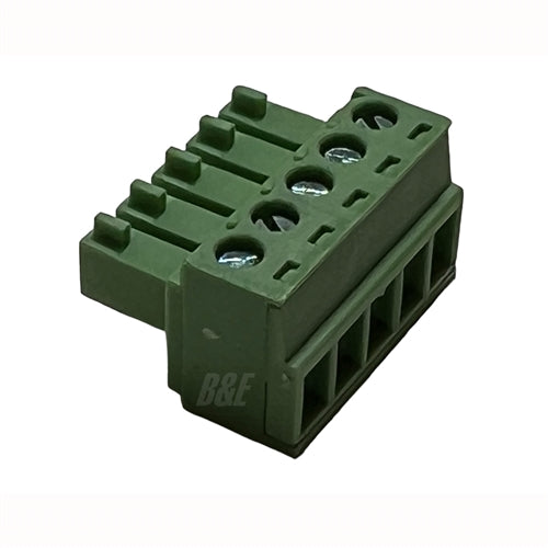 Adamtech EBK-05-B 3.81mm 5 Position Euro Plug / Terminal Block
