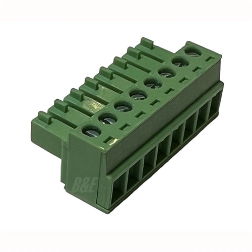 Adamtech EBK-08-B 3.81mm 8 Position Euro Plug / Terminal Block