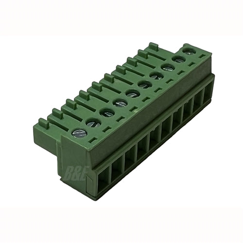 Adamtech EBK-10-B 3.81mm 10 Position Euro Plug / Terminal Block