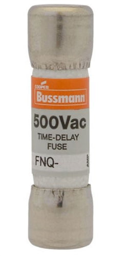 Bussmann FNQ-15 Fuse 15 Amp 500VAC Slow Blow Fiber-Tube (13/32" x 1-1/2") 15A 15AMP
