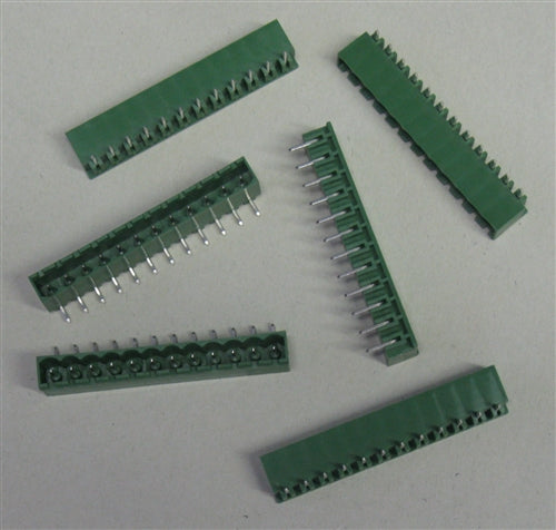 Decca PCB Header 90 5.08mm 12 Pole 12A 300V H030-50812 **CLEARANCE**