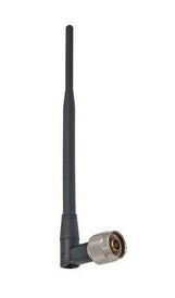 L-Com HG2405RD-NM Reverse Polarity Antenna 2.4 GHz 5 Dbi N-Male Connector Rubber Duck Series
