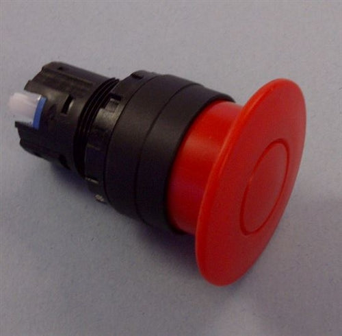 IDEC HW1B-Y2R 22mm Diameter Operator Unit Emergency Stop Push Button, Push-Pull, E-Stop with 600V/10A Contacts