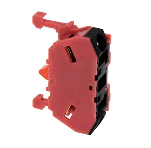 IDEC HW-U01 22mm Diameter N/C Contact Block 10A@110V Resistive (Finger Safe Style)