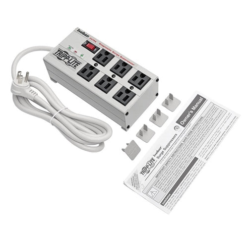 Tripplite ISOBAR6ULTRA Premium Surge Suppressor 6 Outlet All Metal Housing 6-FOOT Cord