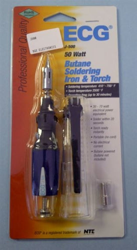 ECG J-500 Butane Soldering Iron & Torch