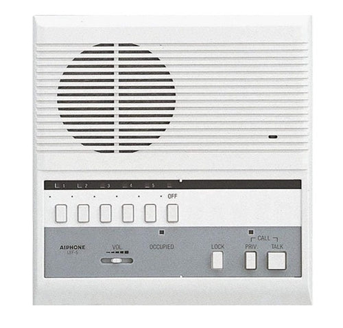 Aiphone 5-CALL Master Station, Surface Mount LEF-5