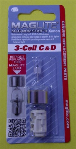 Maglite 3 Cell Alkaline Magnum Star II Lamp LMSA301 LMXA301 Xenon