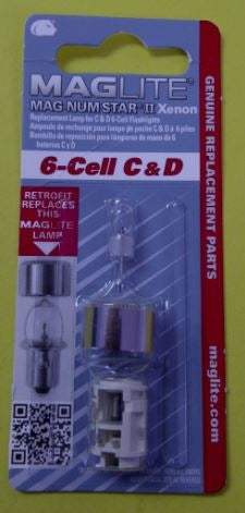Maglite 6 Cell Alkaline Magnum Star II Lamp LMSA601 LMXA601 Xenon