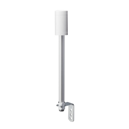 Patlite LR5-01LJNW 50mm, Signal Tower Base Unit, 12V DC, Pole Mount with L Bracket and Cable, Off-White