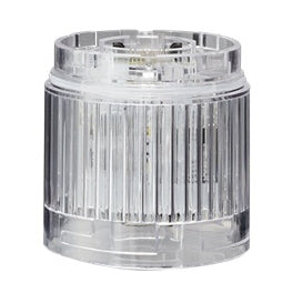 Patlite LR5-E-GZ 50mm LED Unit for LR Signal Tower, Green with Clear Lens
