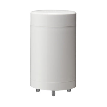 Patlite LR6-02WJNW 60mm, Signal Tower Base Unit, 24V DC, Direct Mount with Cable, Off-White
