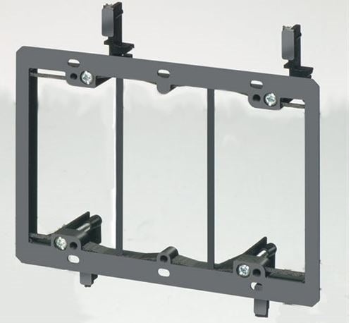 Vanco PVC Low Voltage Mounting Bracket 3 Gang LV3