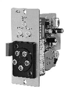 TOA M-21S Mic Module, Remote Volume, Gain, Phantom, Screws, 600 Ohm, 900 Series Module
