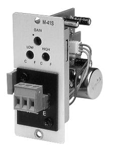 TOA M-41S Mic Module, Mute-Send, Screws, 600 Ohm, 900 Series Module