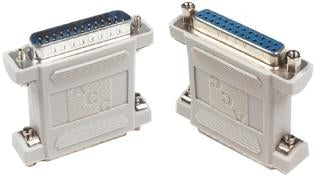 ACC DB25MF Male-Female Null Modem Adapter 25 Pin MA402 D-Sub Serial