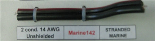 Marine Cable 14/2 Bonded Red & Black (152M = Full Roll)