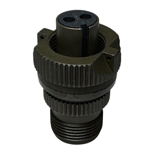 Amphenol MS3106A-10SL-4S Circular Connector w/Female Insert 2 #16 Contacts