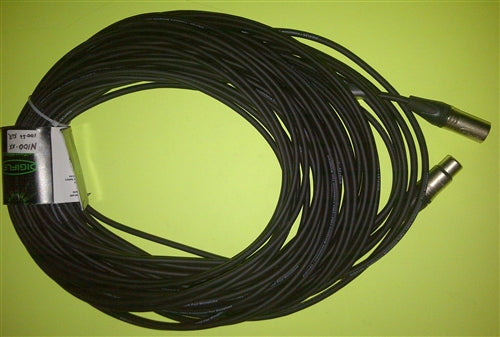 Digiflex NXX-100 Tour Series Microphone Cable, 3 Pin XLR Male to 3 Pin XLR Female, 100' Length