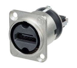 Neutrik NAHDMI-W HDMI Feed-Thru Adapter, D-Size Housing with Sealing Gasket