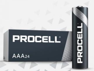 Duracell PC2400 "AAA" Procell Alkaline 1.5V Battery