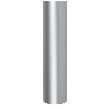 Patlite POLE22-0800AN 22mm Dia, 800mm Aluminum Pole, 2 Screws Included - No Threads, Silver