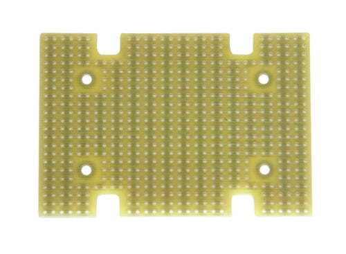 BPS Busboard PR1593L 2-HOLE Strip Protoboard for Hammond 1593L Enclosure, Single-Sided, 83mm x 57mm (3.28" x 2.26")