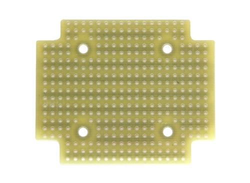 BPS Busboard PR1593P 2-HOLE Strip Protoboard for Hammond 1593P Enclosure, Single-Sided, 49mm x 60mm (1.93" x 2.35")