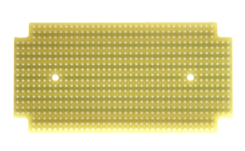 BPS Busboard PR1590B 2-HOLE Strip Protoboard for Hammond 1590B Enclosure, Single-Sided, 52mm x 103mm (2.05" x 4.05")