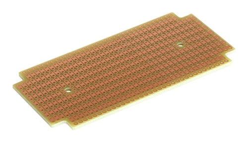 BPS Busboard PR1590B 2-HOLE Strip Protoboard for Hammond 1590B Enclosure, Single-Sided, 52mm x 103mm (2.05" x 4.05")