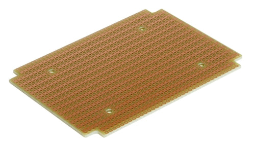 BPS Busboard PR1590BB 2-HOLE Strip Protoboard for Hammond 1590BB Enclosure, Single-Sided, 81mm x 108mm (3.20" x 4.25")