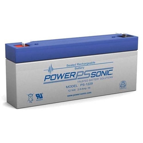 Powersonic PS-1229LF1 12V 2.9Ah SLA Battery with .187" Terminals