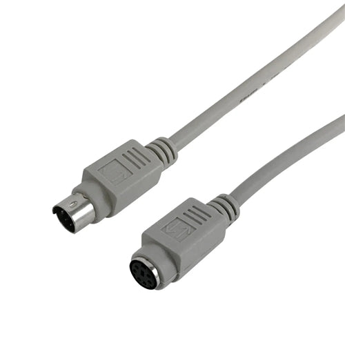 Phantom Cables PS2MF6FT Ps/2 Keyboard/Mouse Cable, Mini DIN 6 Male to Female, 6ft
