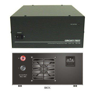 Circuit-Test PSR-1240 Switching Mode Power Supply 13.8VDC 40A Continuous