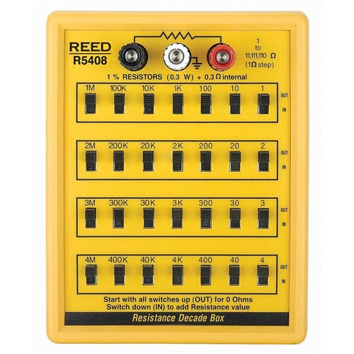 REED R5408 Resistance Decade Box
