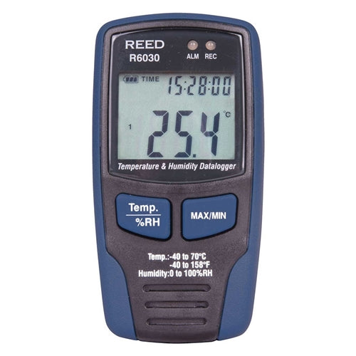REED R6030 Temperature/Humidity Data Logger