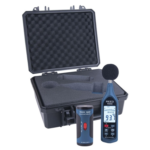 REED R8080-KIT Data Logging Sound Level Meter and Calibrator Kit