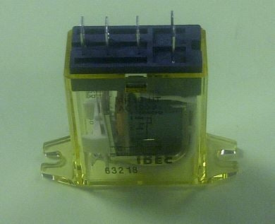 IDEC RH1B-UTAC120V Flange Mount Relay 120VAC SPDT 5 Pin, Res: 10A@240VAC/30VDC, Gen: 7.5A@120VAC, 7A@240VAC/30VDC, CSA