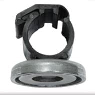 Rack-A-Tiers 1/2" Magnetic Clamp Black (10PK) RM051BK
