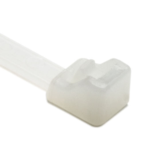 Hellermann Tyton RT40R9C2 Releaseable Cable Tie 8.5" Length 40LB Tensile Strength, Release Tab, Natural (100 Pk)